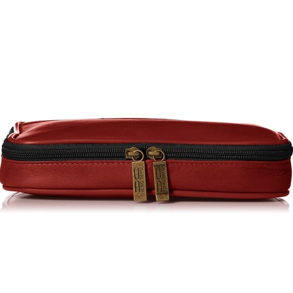Claire Chase Red Pouch Bag - Picture 1 of 11